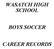 WASATCH HIGH SCHOOL BOYS SOCCER CAREER RECORDS