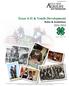Texas 4-H & Youth Development Rules & Guidelines