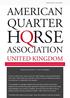 Welcome to the AQHA UK Autumn Newsletter!