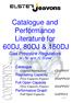 Performance Literature for 60DJ, 80DJ & 150DJ Gas Pressure Regulators ¼, ⅜ and ½ Sizes. Catalogue
