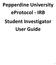 Pepperdine University eprotocol - IRB Student Investigator User Guide