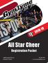 All Star Cheer. Registration Packet Eastgate Park Way Louisville, KY 40223