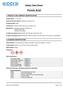 Safety Data Sheet. Formic Acid. In Case of Emergency Call: CHEMTREC or (24 Hours/Day, 7 Days/Week)
