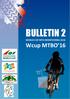 BULLETIN 2 WORLD CUP MTB ORIENTEERING Wcup MTBO 16