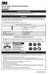 CUT-OFF WHEEL TOOL INSTRUCTION MANUAL 101 mm (4 in.) 18,000 RPM