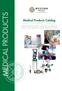 MEDICAL Products. Medical Products Catalog