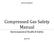 Compressed Gas Safety Manual