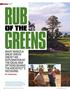WHAT MAKES A GREAT GREEN GREAT? AN EXPLORATION OF THE IDEAS AND OPTIONS BEHIND THE ARCHITECT S DECISIONS. BY TOM DOAK COVER STORY