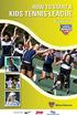 HOW TO START A KIDS TENNIS LEAGUE. Ages 6 to 18. Official Publication. National Sponsors