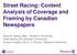 Street Racing: Content Analysis of Coverage and Framing by Canadian Newspapers