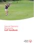 Special Olympics Minnesota Golf Handbook