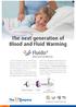 The next generation of Blood and Fluid Warming
