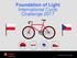 Foundation of Light International Cycle Challenge 2017 INVOLVE. EDUCATE. INSPIRE