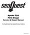 Apeks T20 First St age Service & Repair Manual. for Authorized Sea Quest Service Centers Sea Quest, Inc.