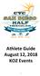 Athlete Guide August 12, 2018 KOZ Events
