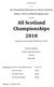 All Scotland Championships 2018