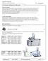 Site Preparation Specification for GCMS system. Dimensions and Weight. Agilent 5975C MSD Series G3170A, G3171A, G3172A, G3174A