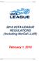 2018 USTA LEAGUE REGULATIONS (Including NorCal LLAR)