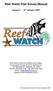 Reef Watch Fish Survey Manual