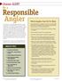 Responsible Angler. Be a. disease ALERT. What Anglers Can Do To Help