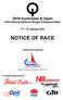 NOTICE OF RACE Australian & Open International Optimist Dinghy Championships. 2nd 9th January Organising Authority. Proudly Supported by: