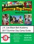 J.K. Lee Black Belt Academy 2017 Summer Day Camp Guide
