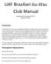 UAF Brazilian Jiu-Jitsu Club Manual
