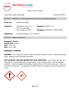 SAFETY DATA SHEET. Trade name: Master Fiber Seal Revised: 5/29/2015. SECTION 1: Identification of the substance/mixture and of the company/undertaking