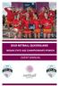 2018 NETBALL QUEENSLAND NISSAN STATE AGE CHAMPIONSHIPS IPSWICH