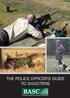 THE POLICE OFFICER S GUIDE TO SHOOTERS