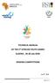 TECHNICAL MANUAL OF THE 3 rd AFRICAN YOUTH GAMES ALGERIA, July ROWING COMPETITIONS