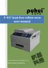 T-937 lead-free reflow oven user manual