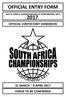 SOUTH AFRICA CHAMPIONSHIPS OF PERFORMING ARTS