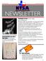 NEWSLETTER. Presidents Corner Rich Hatler. Congratulations go out to Rich Hatler for shooting the