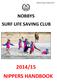 NOBBYS SLSC Nippers Handbook NOBBYS SURF LIFE SAVING CLUB 2014/15 NIPPERS HANDBOOK