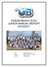 OCEAN BEACH SLSC JUNIOR ANNUAL REPORT 2016/2017