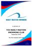 THE MANLY MASTERS SWIMMING CLUB
