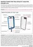 INSTRUCTIONS FOR THE CATALYST CASE FOR IPHONE 5/5S