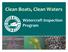 Clean Boats, Clean Waters. Watercraft Inspection Program