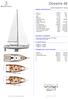 Oceanis 48. General Equipment list - Europe GENERAL SPECIFICATIONS ARCHITECTS / DESIGNERS CE CERTIFICATION STANDARD SAIL LAYOUT AND AREA