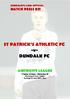 ST PATRICK S ATHLETIC FC -v- DUNDALK FC