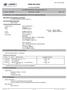 Safety Data Sheet. according to 2001/58/EC. LCK 340 Nitrat/Nitrate, Sample cuvette, 1/2
