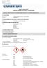 SAFETY DATA SHEET ZGB00QELC500NW ELECTRICAL CLEANER 500ML