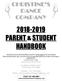 PARENT & STUDENT HANDBOOK