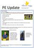 PE Update. 23rd October Cross Country