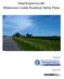 Final Report for the Minnesota County Roadway Safety Plans. Prepared for