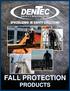 FALL PROTECTION PRODUCTS