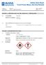 Safety Data Sheet Food Probe Wipes (Alcohol Based)