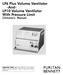 LP6 Plus Volume Ventilator -And- LP10 Volume Ventilator With Pressure Limit