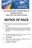 SAIL EASTER DINGHY COACHING REGATTA Organising Authority: Hillarys Yacht Club, Western Australia NOTICE OF RACE